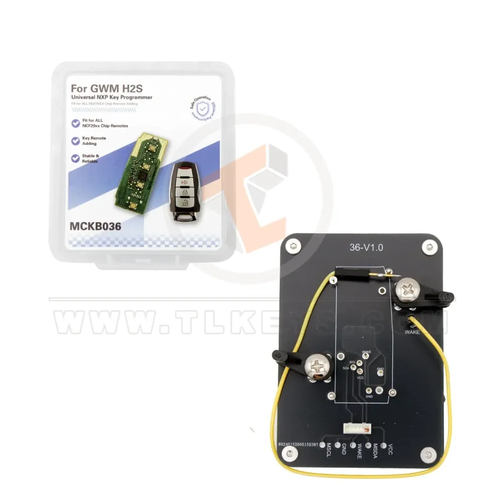 Nxp smart key adapter mckb036 for gwm h2s ncf29xx Nxp smart key adapter mckb036 for gwm h2s ncf29xx