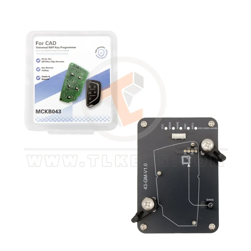 Nxp smart key adapter mckb043 for cadillac 2021 2024 Nxp smart key adapter mckb043 for cadillac 2021 2024