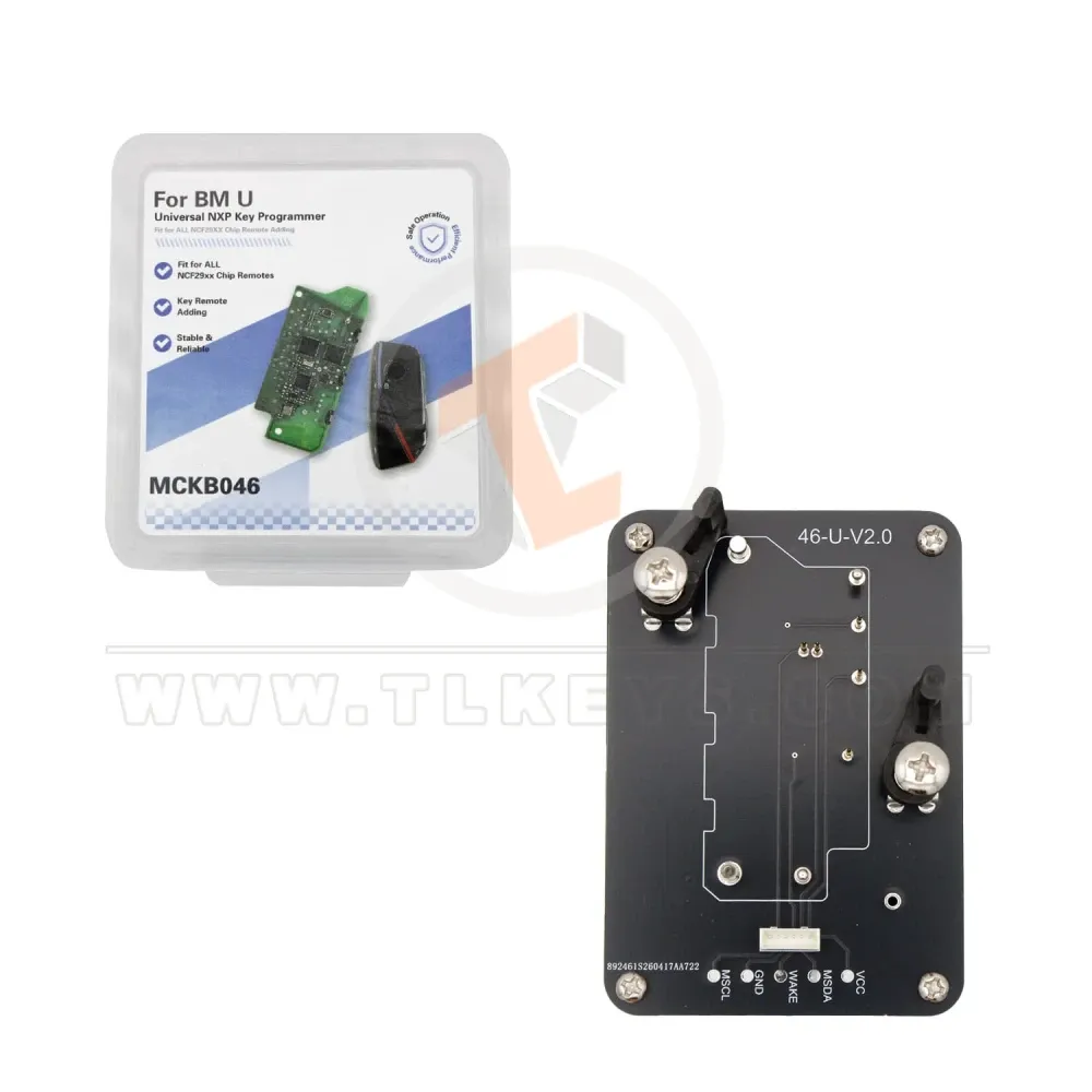 Nxp smart key adapter mckb046 for bmw u chassis ncf29xx Nxp smart key adapter mckb046 for bmw u chassis ncf29xx