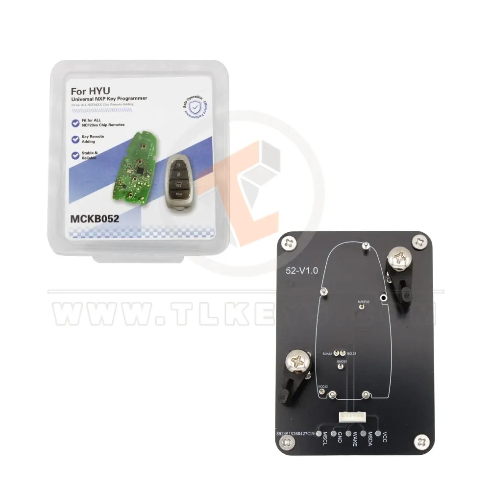 Nxp smart key adapter mckb052 for hyundai sop32 Nxp smart key adapter mckb052 for hyundai sop32