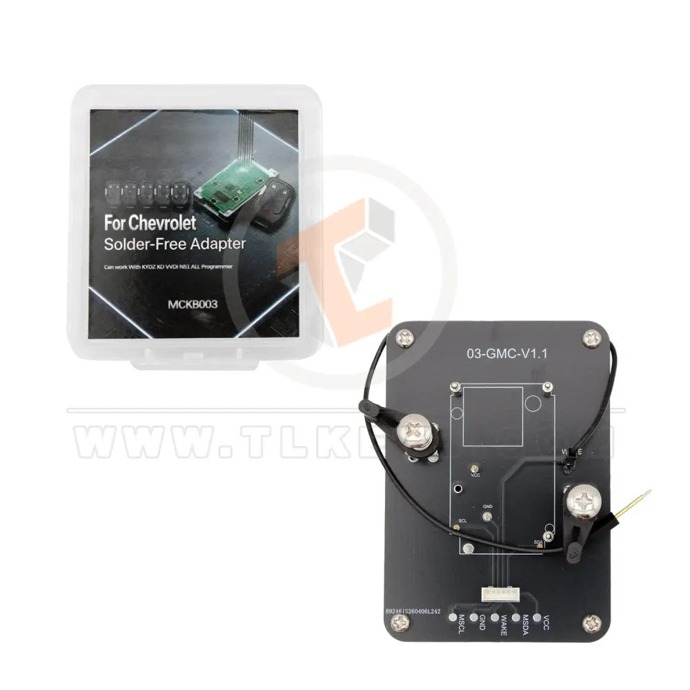 Nxp smart key adapter mckb003 for chevrolet 2019 2020