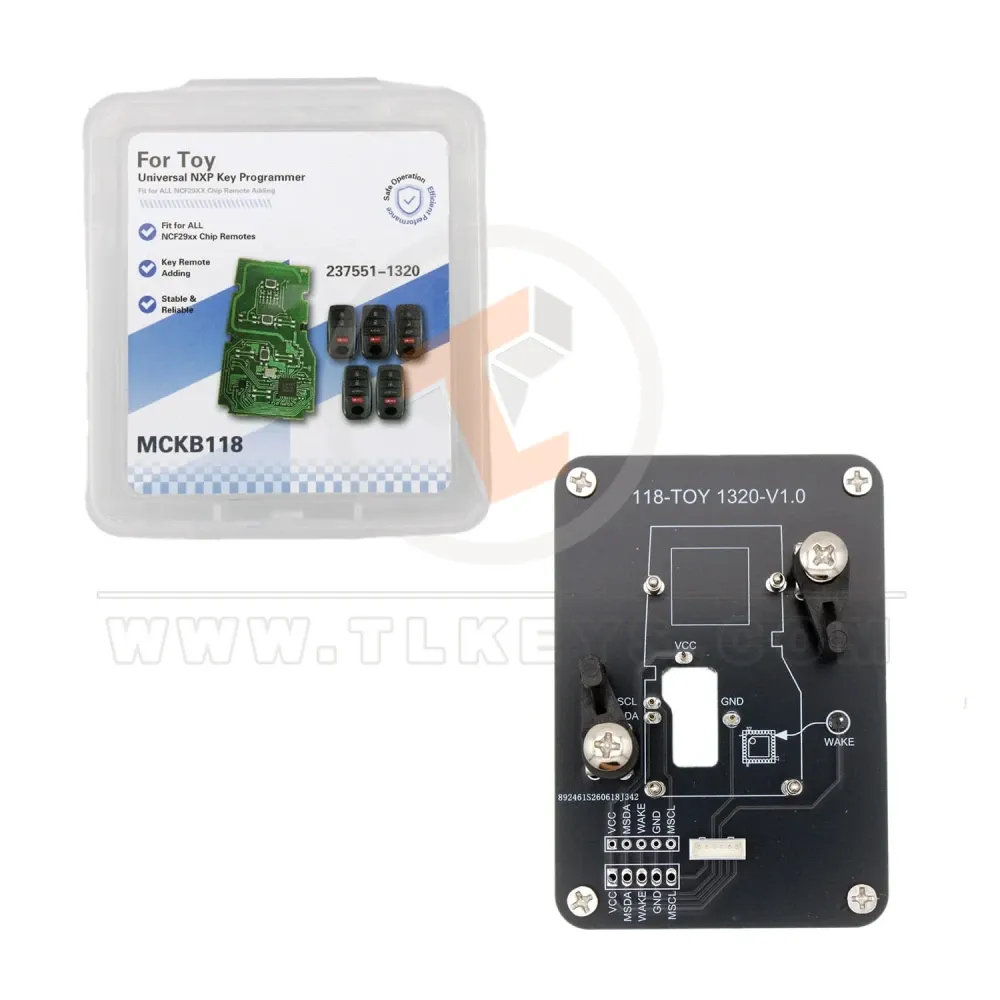 Nxp smart key adapter mckb118 for toyota 2022 2025