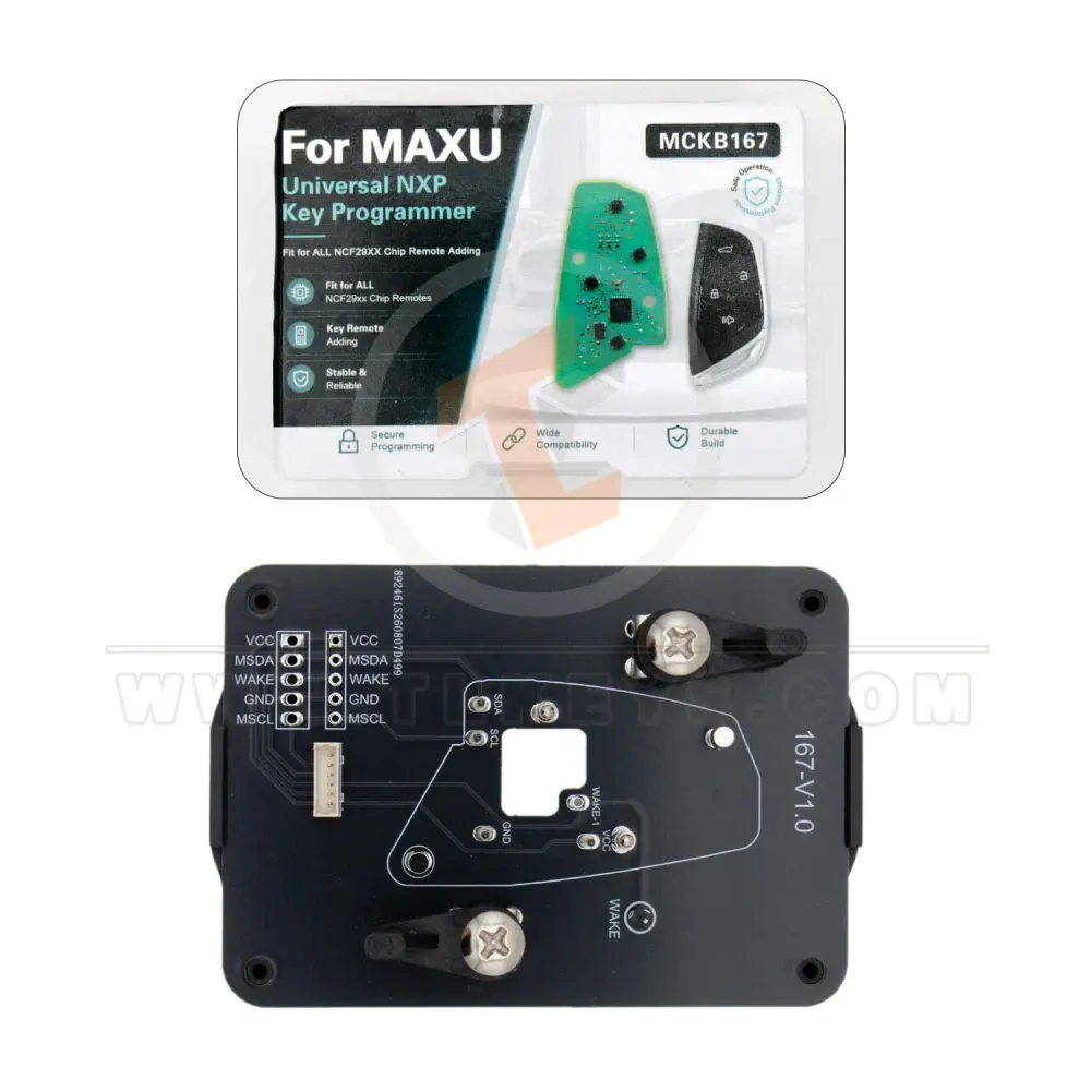 Nxp smart key adapter mckb167 for maxus v80 2022 2025 Nxp smart key adapter mckb167 for maxus v80 2022 2025