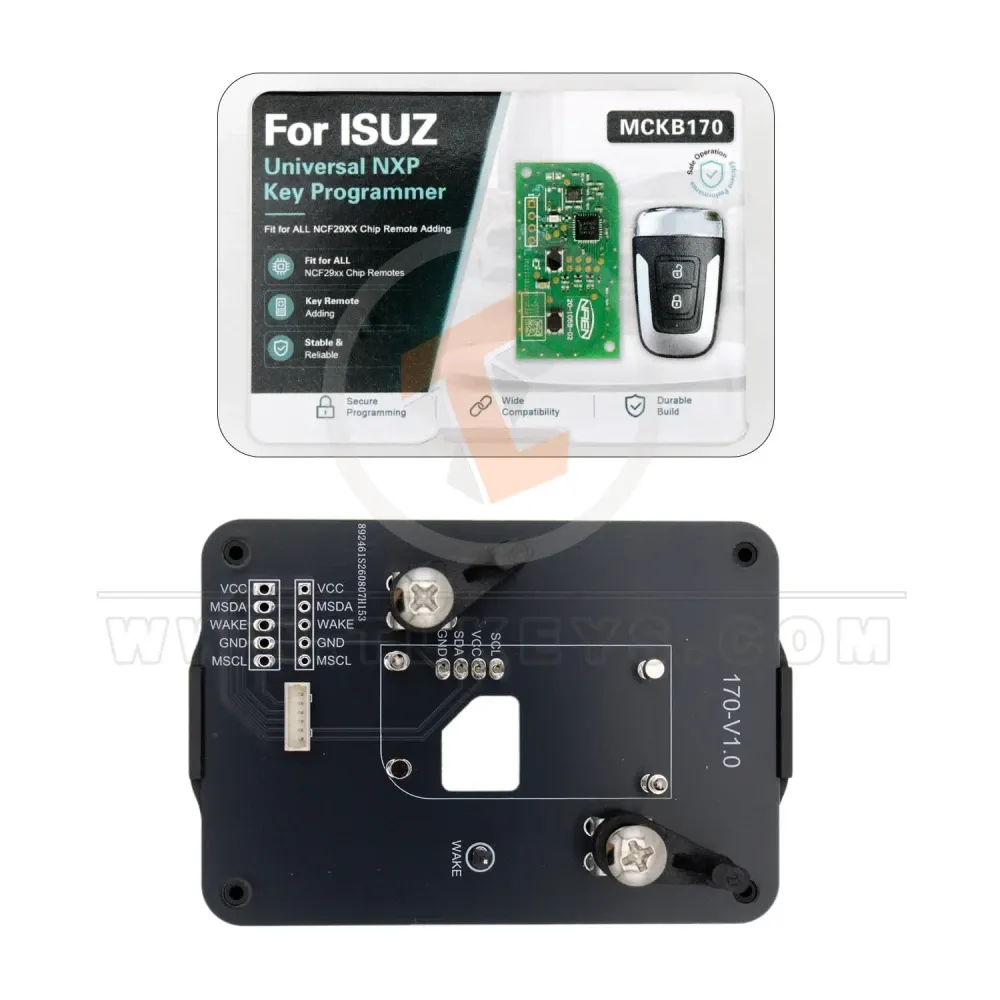 Nxp smart key adapter mckb170 for isuzu ruimai s 2019