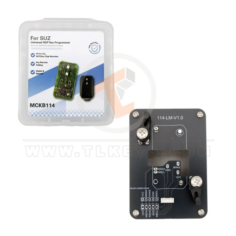 Nxp smart key adapter mckb114 for suzuki 2020 2023 keys