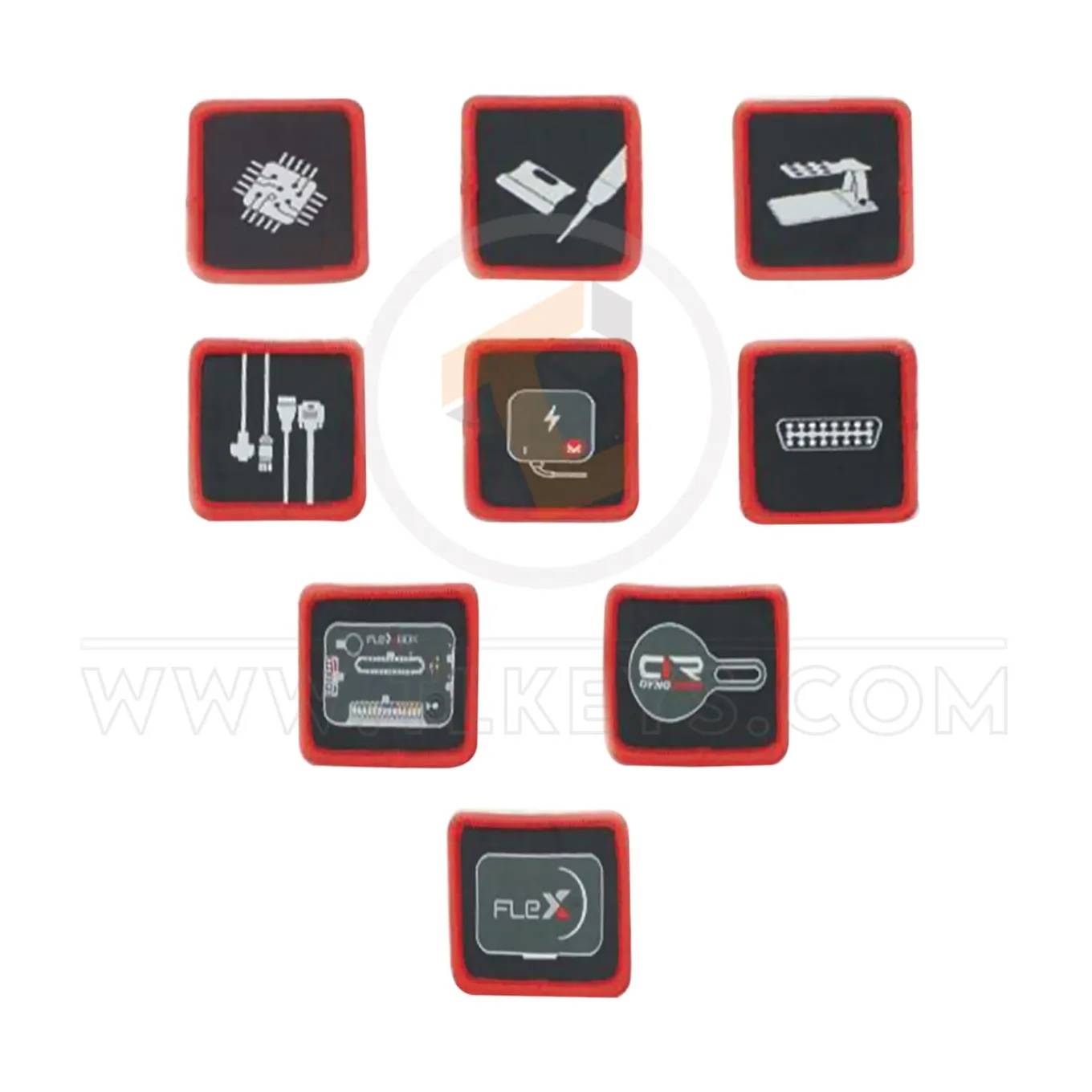 Kit Flex Toolcase patches other Kit Flex Toolcase patches other