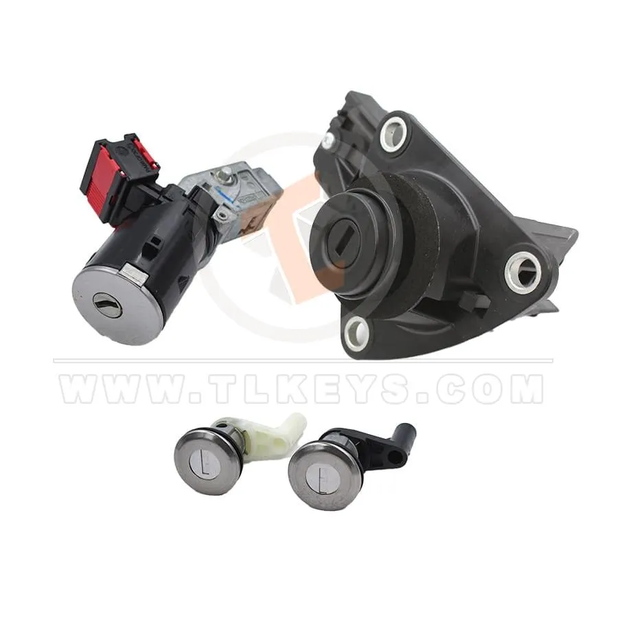 Renault Ignition Set with 2 Door Locks Key Remote