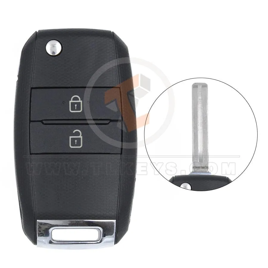 KIA Key Shell 2B Aftermarket Brand Panic Button No