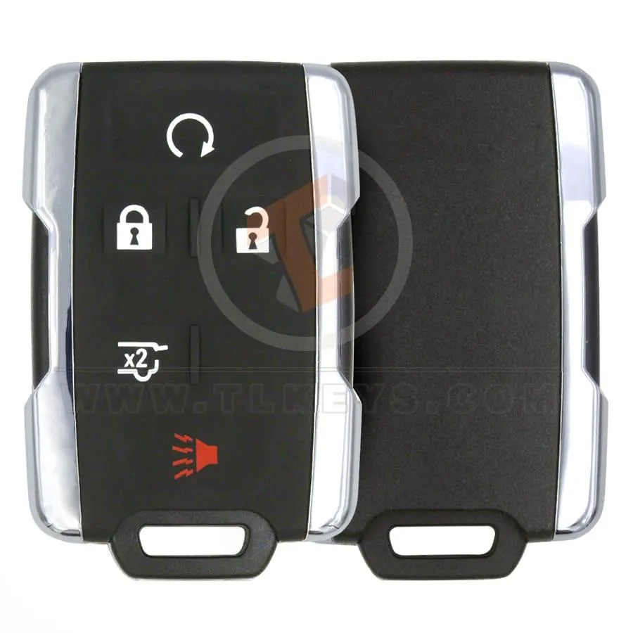 GMC 2015 Chrome Remote Key Shell 4+1 Buttons Buttons 5 GMC 2015 Chrome Remote Key Shell 4+1 Buttons Buttons 5