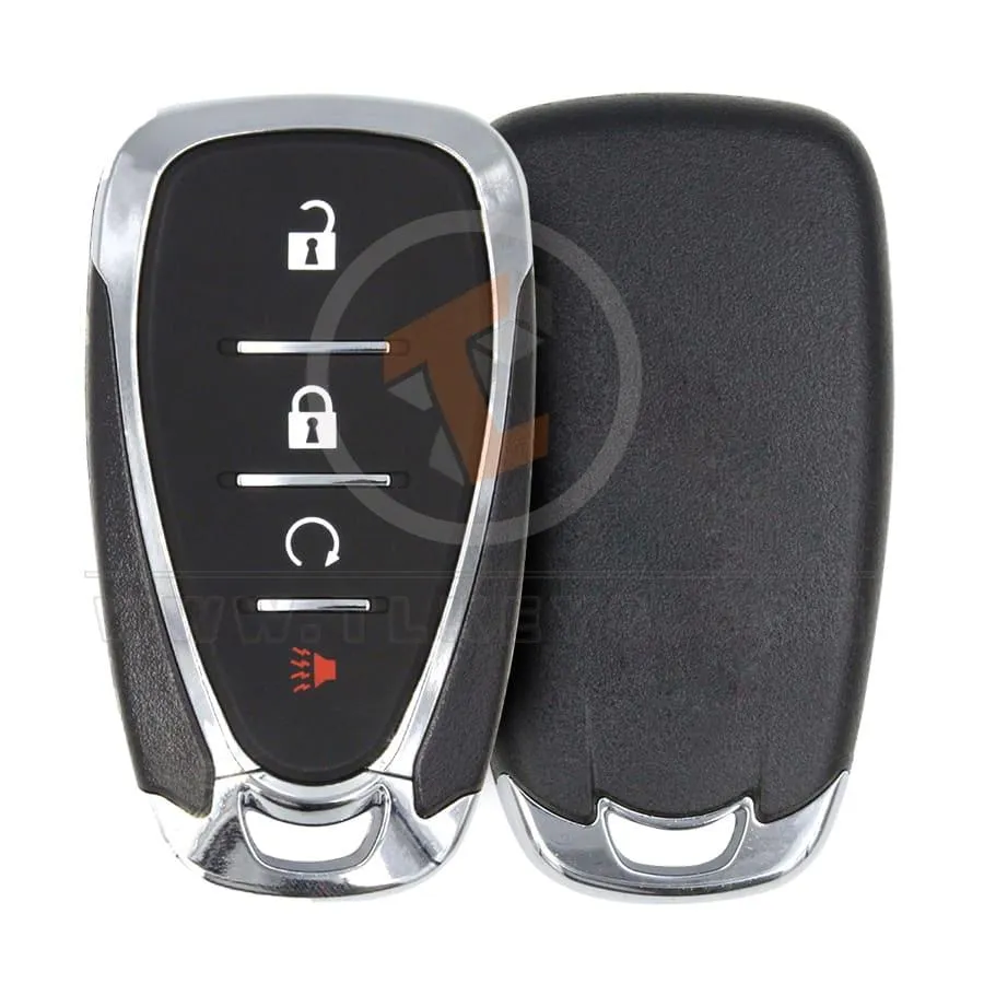 Chevrolet Smart Key Remote Shell 3+1 Buttons Emergency Key/blade Included