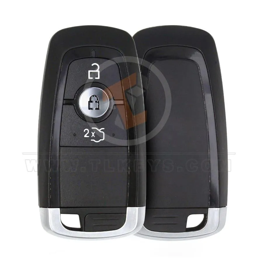 Ford Smart Key Remote Shell 3 Buttons Sedan Trunk Remote Shell Type Smart Proximity Shell