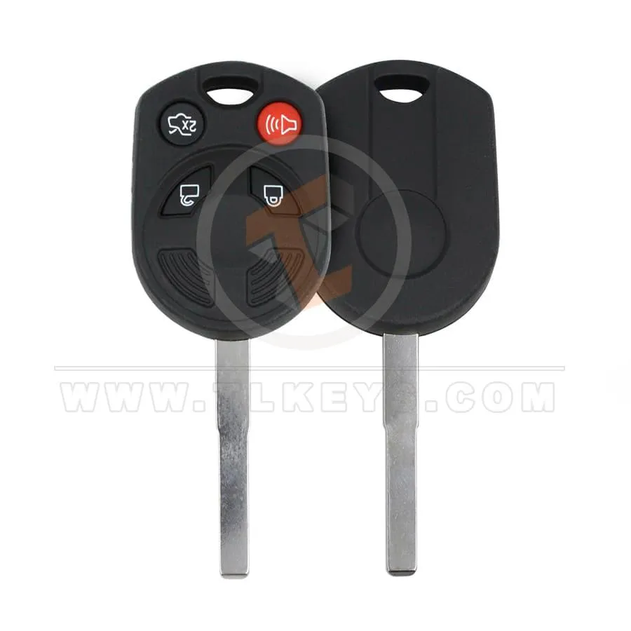 Ford All Models 2012 2017 Head Key Remote Shell 4 Remote Shell Type Head Key Remote Shell