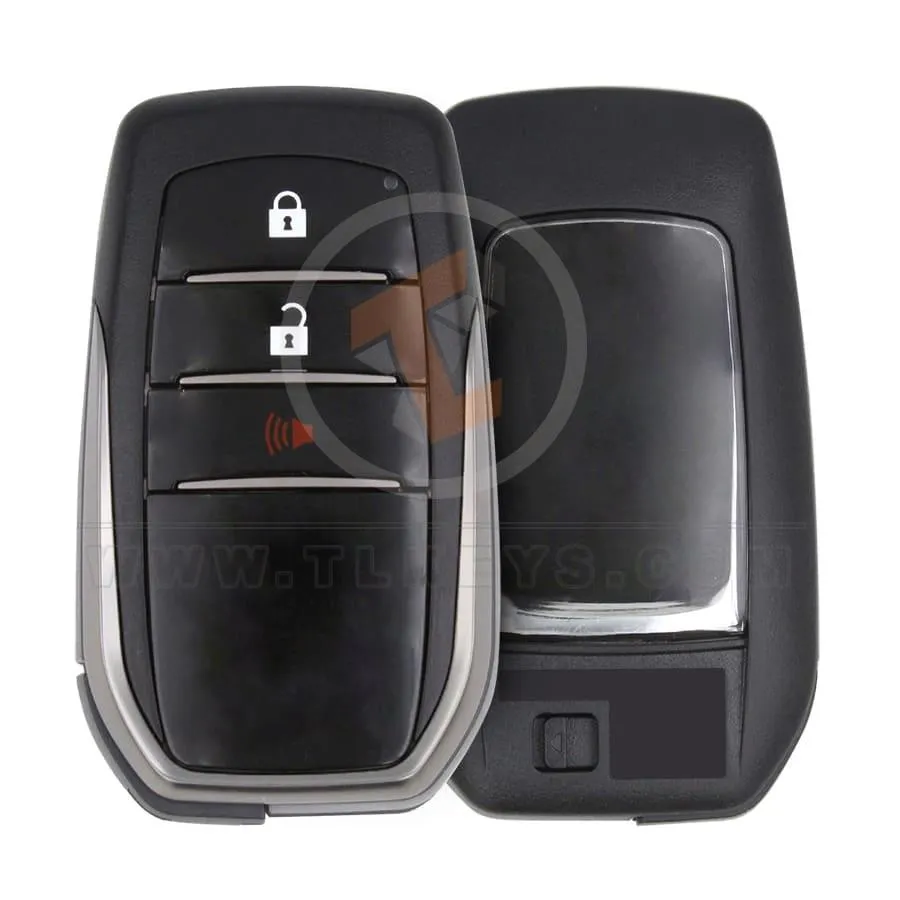 Toyota 2016 2022 Smart Key Remote Shell 2+1 Bouton Statut Marché secondaire Toyota 2016 2022 Smart Key Remote Shell 2+1 Bouton Statut Marché secondaire