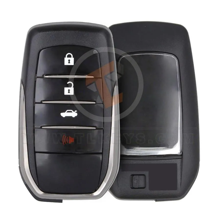Toyota 2016 2022 Smart Key Remote Shell 3+1 Button Panic Button Yes