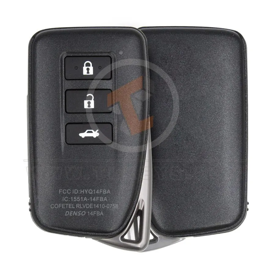 Lexus All Models 2013 2020 Smart Key Remote Shell Buttons 3