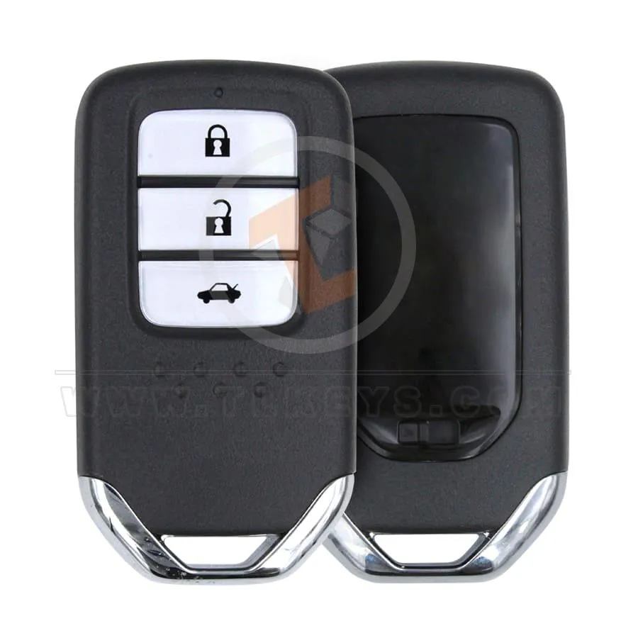 Honda Smart Key Remote Shell 3 Buttons Sedan Trunk Buttons 3