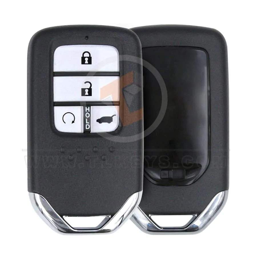 Coque de clé intelligente Honda, 4 boutons, bouton de panique pour coffre de SUV, non