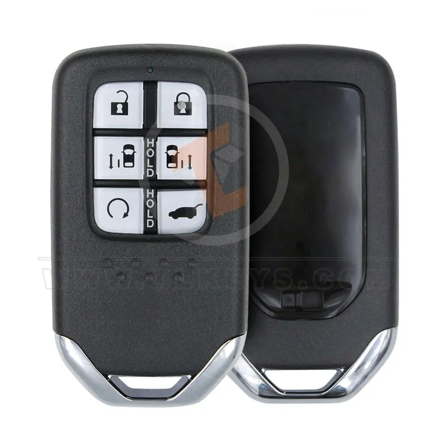 Honda Smart Key Remote Shell 6 Buttons MVP Trunk Remote Shell Type Smart Proximity Shell