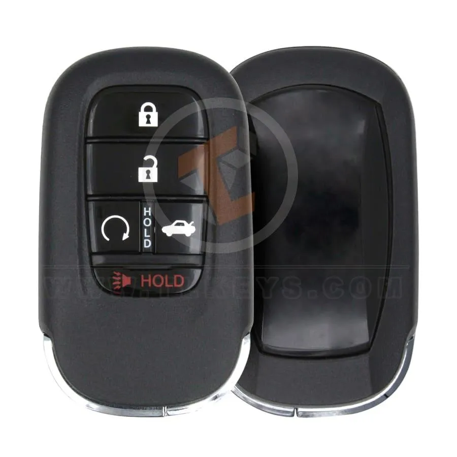 Honda Civic 2022 Smart Remote Shell 4+1 Buttons Se Emergency Key/blade Included Honda Civic 2022 Smart Remote Shell 4+1 Buttons Se Emergency Key/blade Included