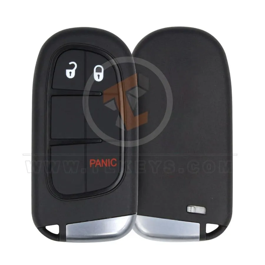 Chrysler Dodge Jeep Smart Key Remote Shell 2+1B AM Panic Button Yes