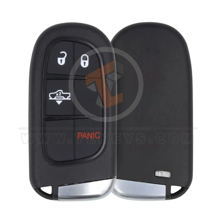 Chrysler Dodge Jeep Smart Key Remote Shell 3+1 but Emergency Key/blade Included Chrysler Dodge Jeep Smart Key Remote Shell 3+1 but Emergency Key/blade Included