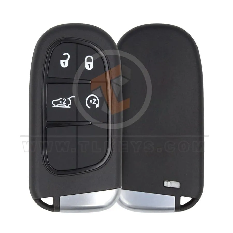 Chrysler Dodge Jeep Smart Key Remote Shell 4B AM Panic Button No Chrysler Dodge Jeep Smart Key Remote Shell 4B AM Panic Button No