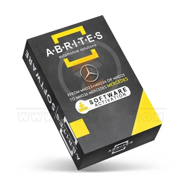 Abrites Software Update from MN022+MN024 or MN025 to MN032 Mercedes software