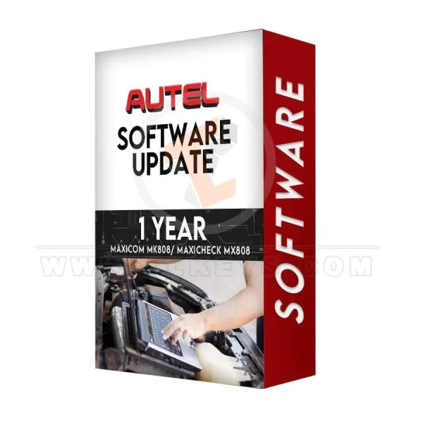 Service logiciel de mise à jour d'un an Autel MaxiCheck MX808 pour le logiciel MaxiCOM
