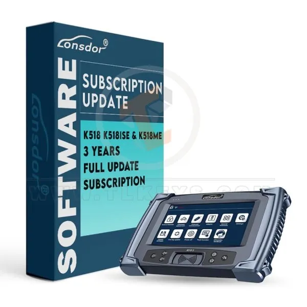 Lonsdor 3 Years Full Update Subscription For K518 K518ISE & K518ME software
