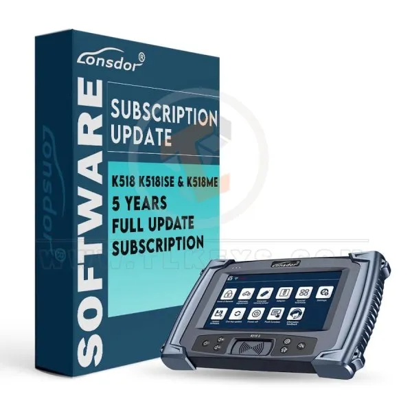 Suscripción de actualización completa de 5 años de Lonsdor para el software K518 K518ISE y K518ME