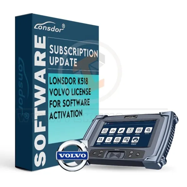 Lonsdor Software Activation For K518 Volvo License software