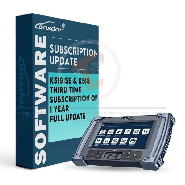 Lonsdor Third Time Subscription Of 1 Year Full Update For K518ISE software Lonsdor Third Time Subscription Of 1 Year Full Update For K518ISE software