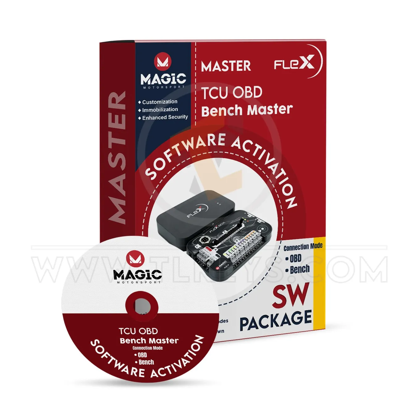 MAGIC SW Flex TCU OBD + Démarrage + Bench Master MAGIC SW Flex TCU OBD + Démarrage + Bench Master