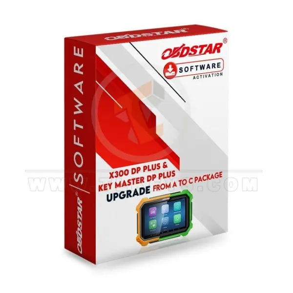 OBDStar X300 DP Plus & Key Master DP Plus Upgrade From A To C package software