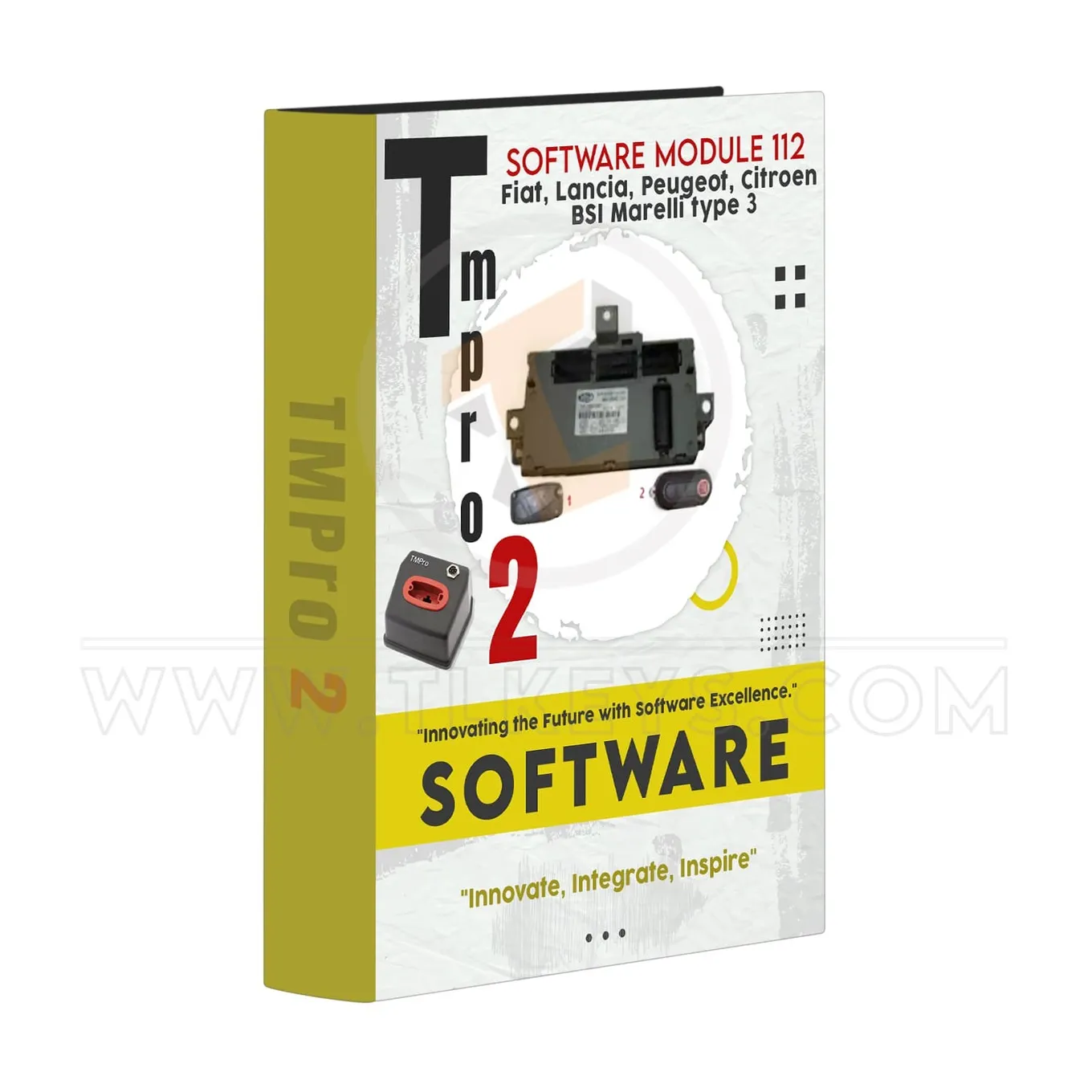 Software Tmpro 2 Tmpro 2 Software module 112 – Fiat, Lancia, Peugeot, Cit