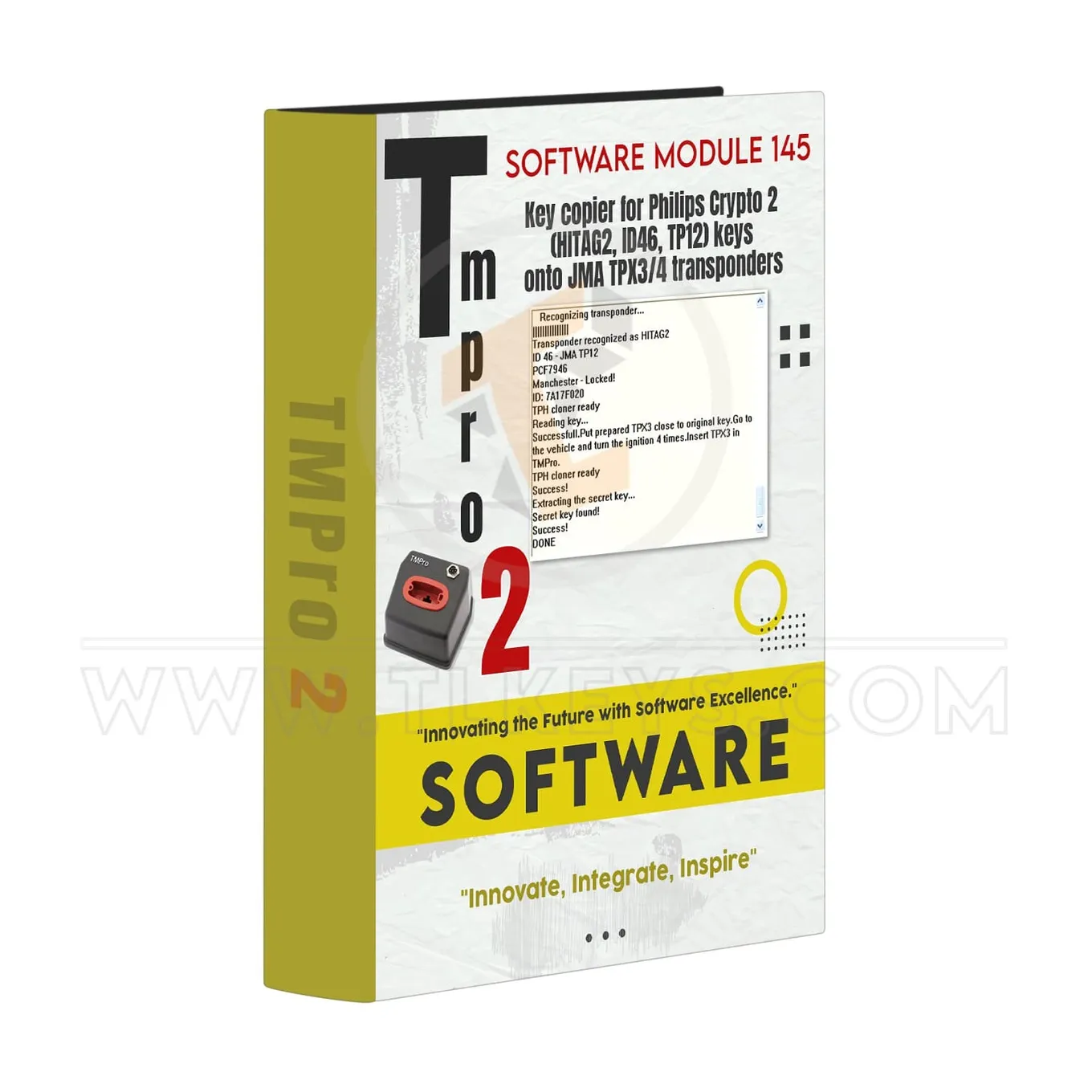 Software Software module 145 – Key copier for Philips Software Software module 145 – Key copier for Philips