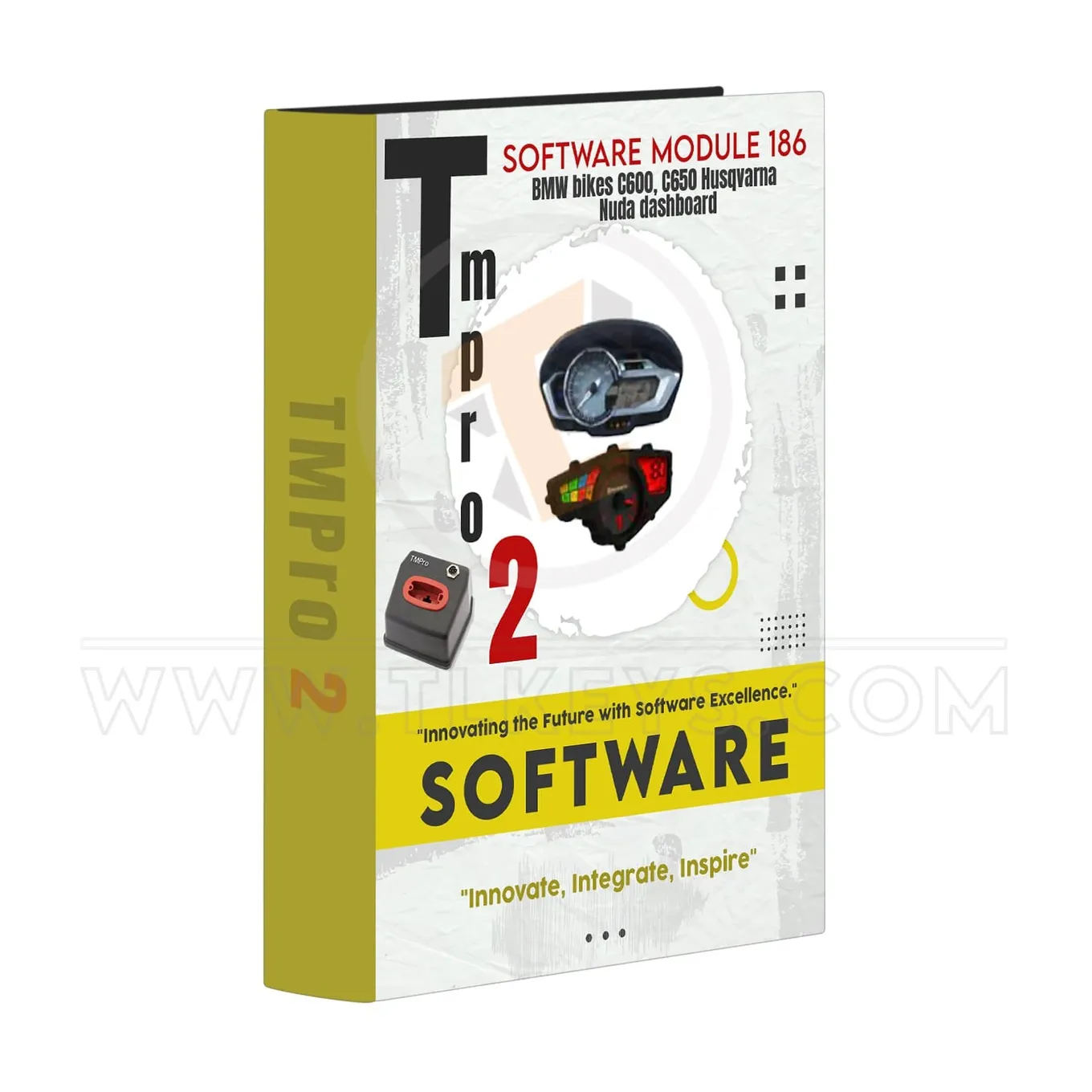 TMPRO Tmpro 2 Tmpro 2 Software module 186 – BMW bikes C600, C650 Husqva