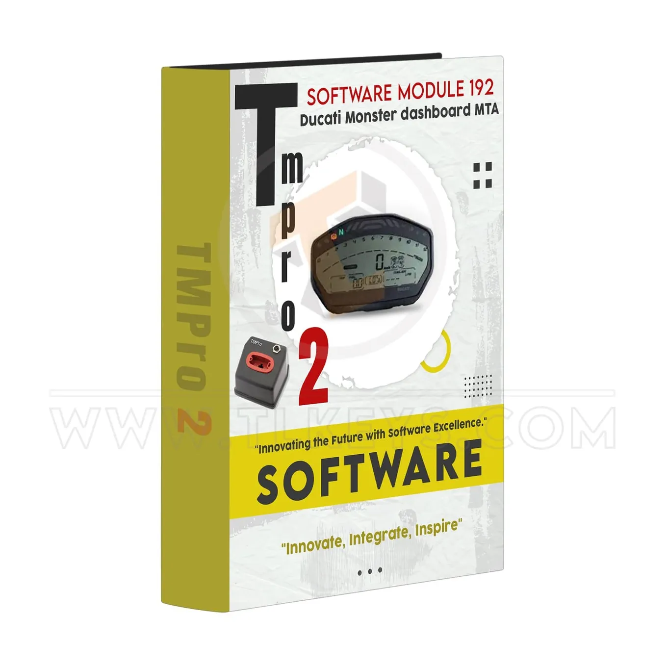 TMPRO Tmpro 2 Tmpro 2 Software module 192 – Ducati Monster dashboard MTA
