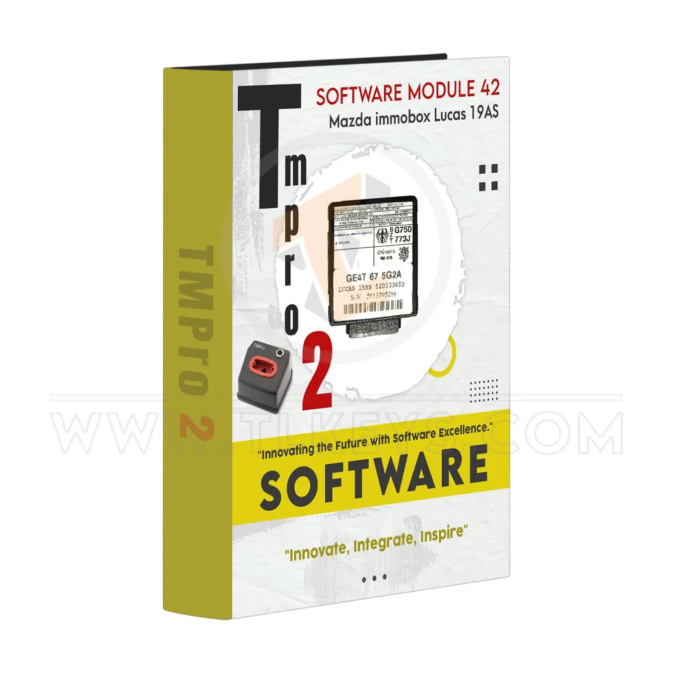 TMPRO Tmpro 2 Tmpro 2 Software module 42 – Mazda immobox Lucas 19AS TMPRO Tmpro 2 Tmpro 2 Software module 42 – Mazda immobox Lucas 19AS