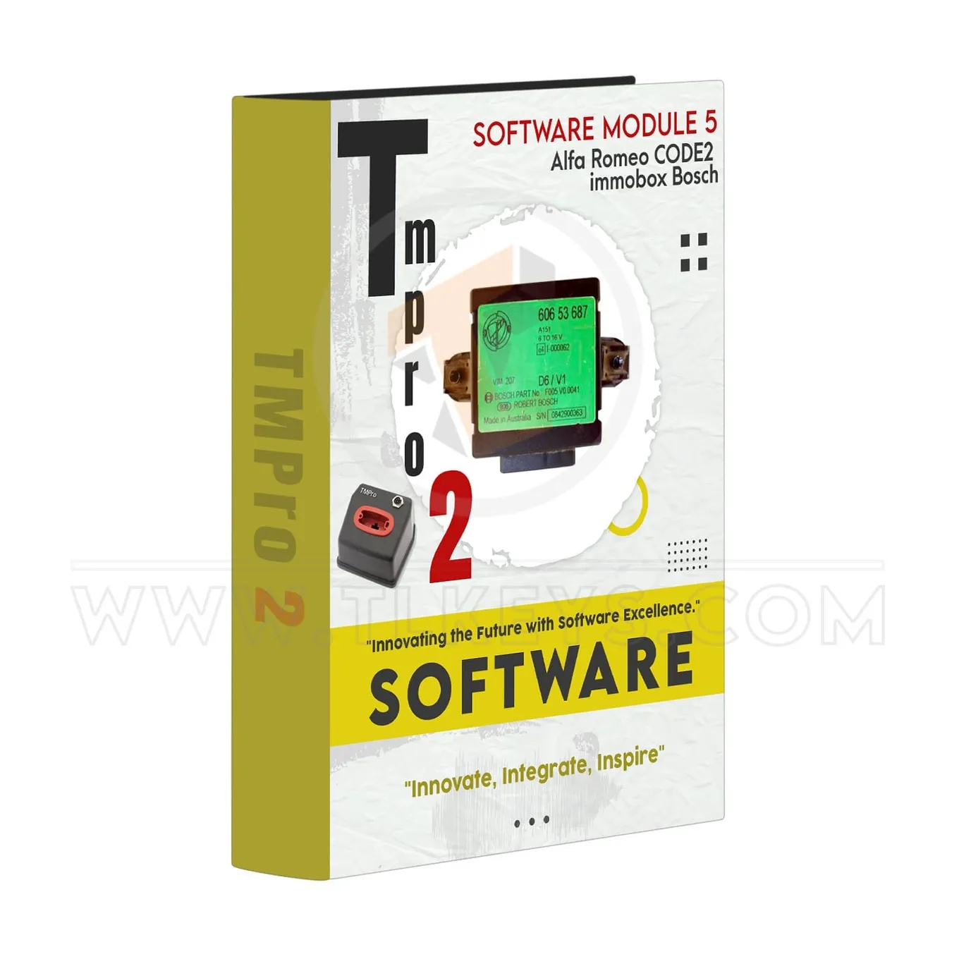 TMPRO Tmpro 2 Tmpro 2 Software module 5 – Alfa Romeo CODE2 immobox Bosc TMPRO Tmpro 2 Tmpro 2 Software module 5 – Alfa Romeo CODE2 immobox Bosc