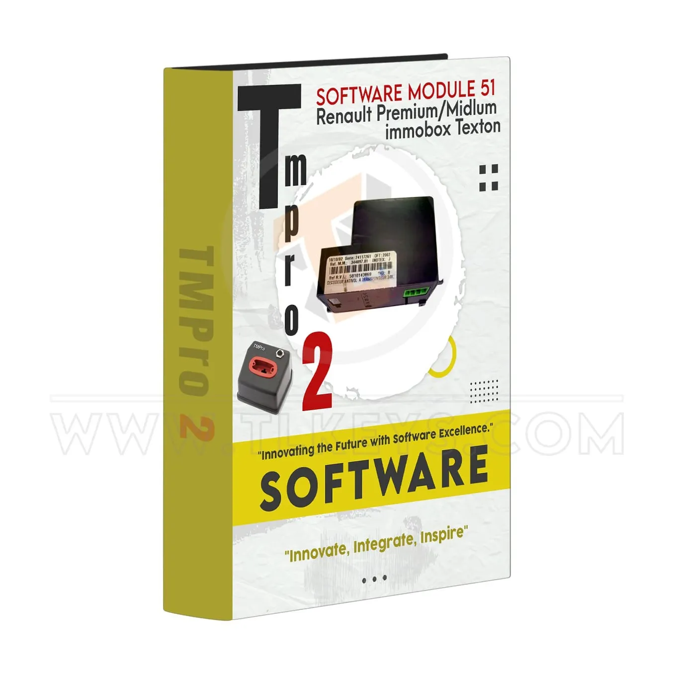 Tmpro 2 Tmpro 2 Software module 51 – Renault Premium/Midlum immob software