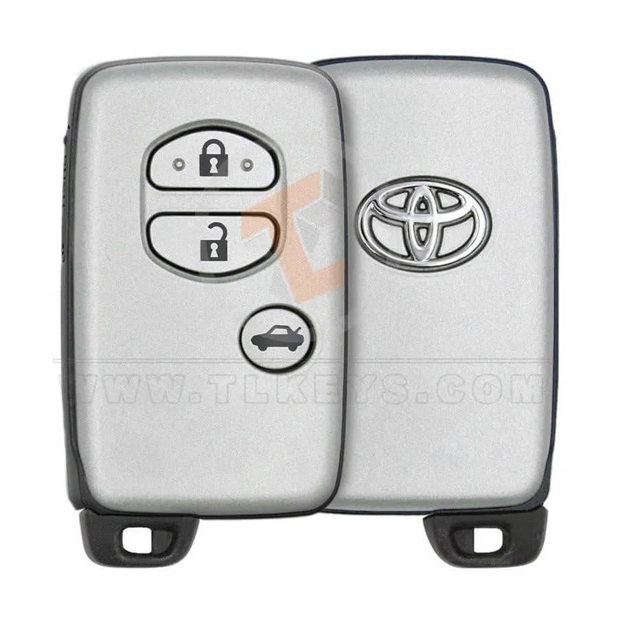 Original Remote Key Toyota 2007 2010 P/N: 0310 3 Buttons Remote Type Remote Key