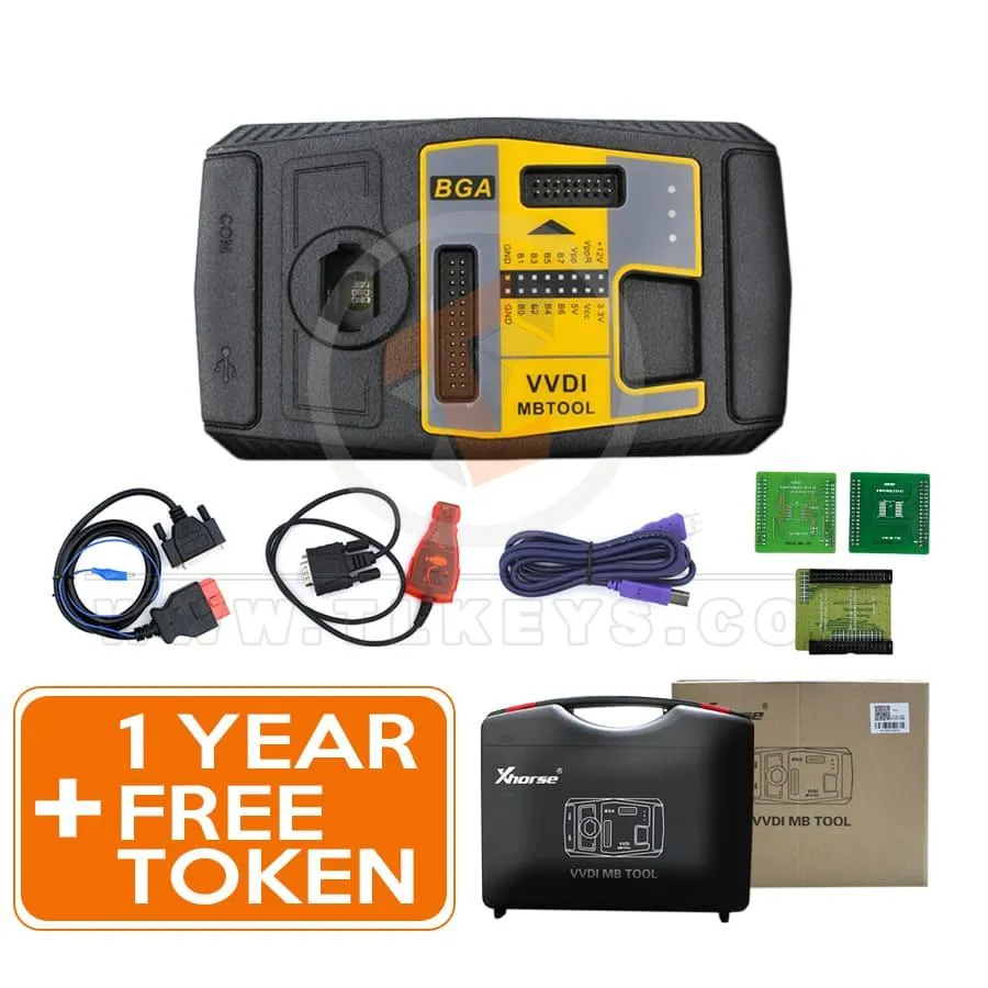 Xhorse VVDI MB BGA Tool Mercedes Benz Key Programmer Plus 1 Year Free Token Key Programming Diagnostics Tools Xhorse VVDI MB BGA Tool Mercedes Benz Key Programmer Plus 1 Year Free Token Key Programming Diagnostics Tools