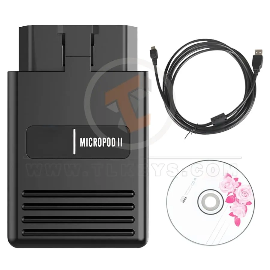 WiTech Micropod2 Adapter Diagnostic Tool V17.04.27 for Chrysler Jeep Dodge Support Car 2018 Adapter