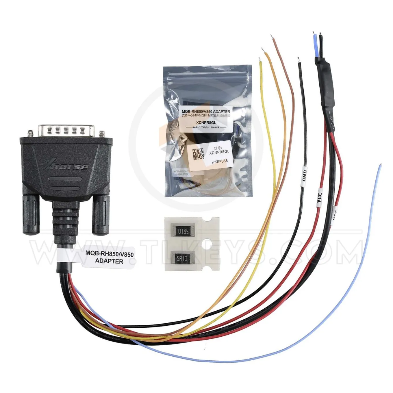 Adaptador Xhorse XDNPR8GL MQB RH850/V850 Adaptador Adaptador Xhorse XDNPR8GL MQB RH850/V850 Adaptador