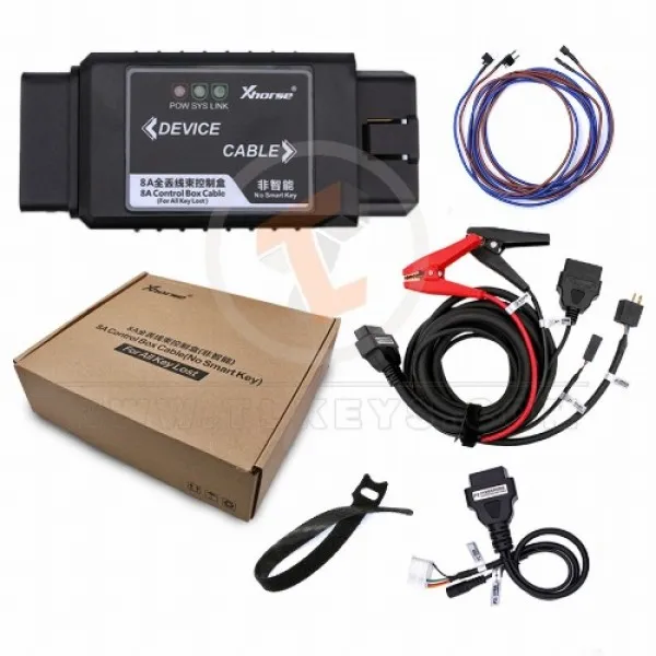 Xhorse – adaptateur de clé Non intelligent Toyota 8A, pour toutes les clés perdues