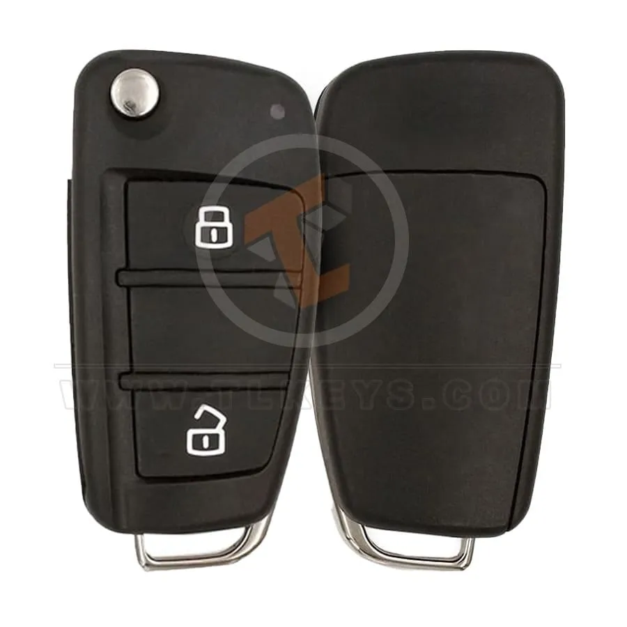 Flip Key Remote Chery Tiggo 433MHz 2 Buttons Aftermarket Remote Type Flip Key Remote