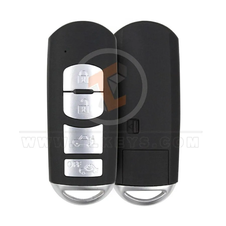 Proximité intelligente 433 MHz 4 boutons Type à distance Proximité intelligente