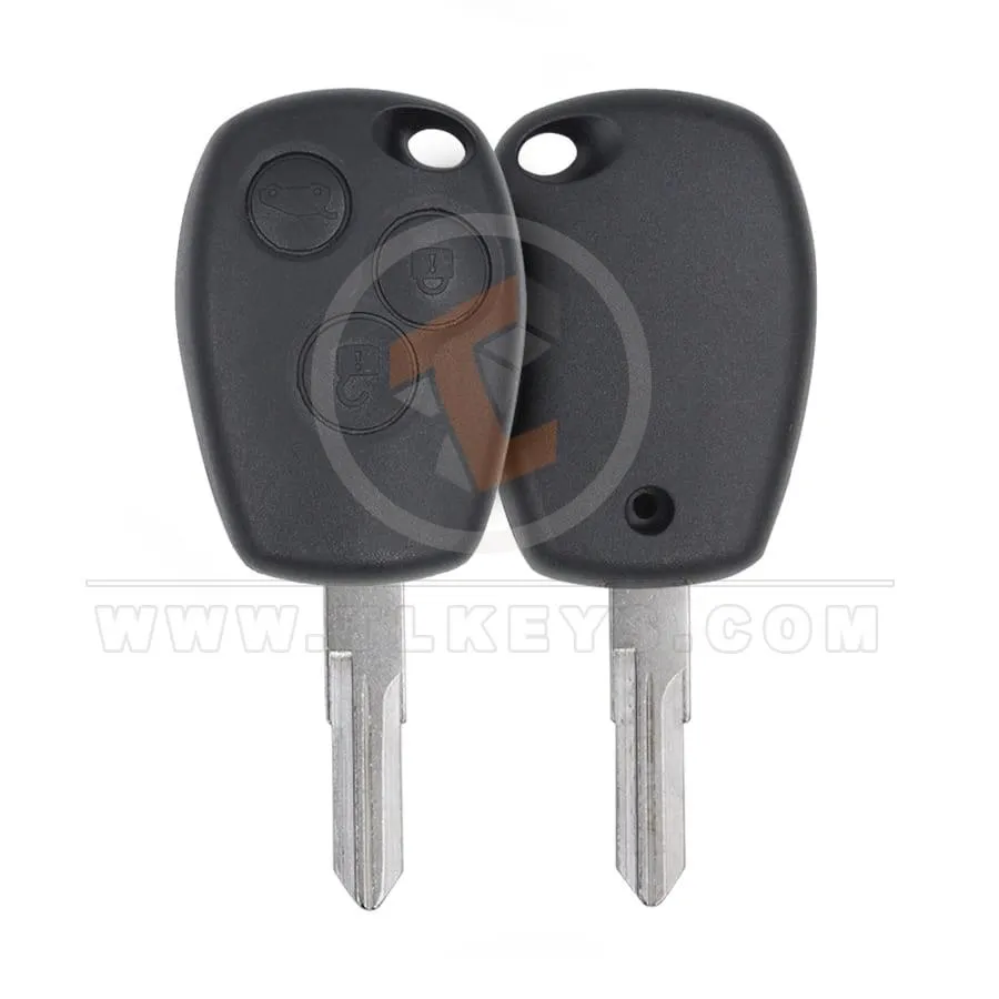 Renault Trafic Kangoo Head Key Remote 2008 433MHz 3 Buttons Remote Type Head Key Remote