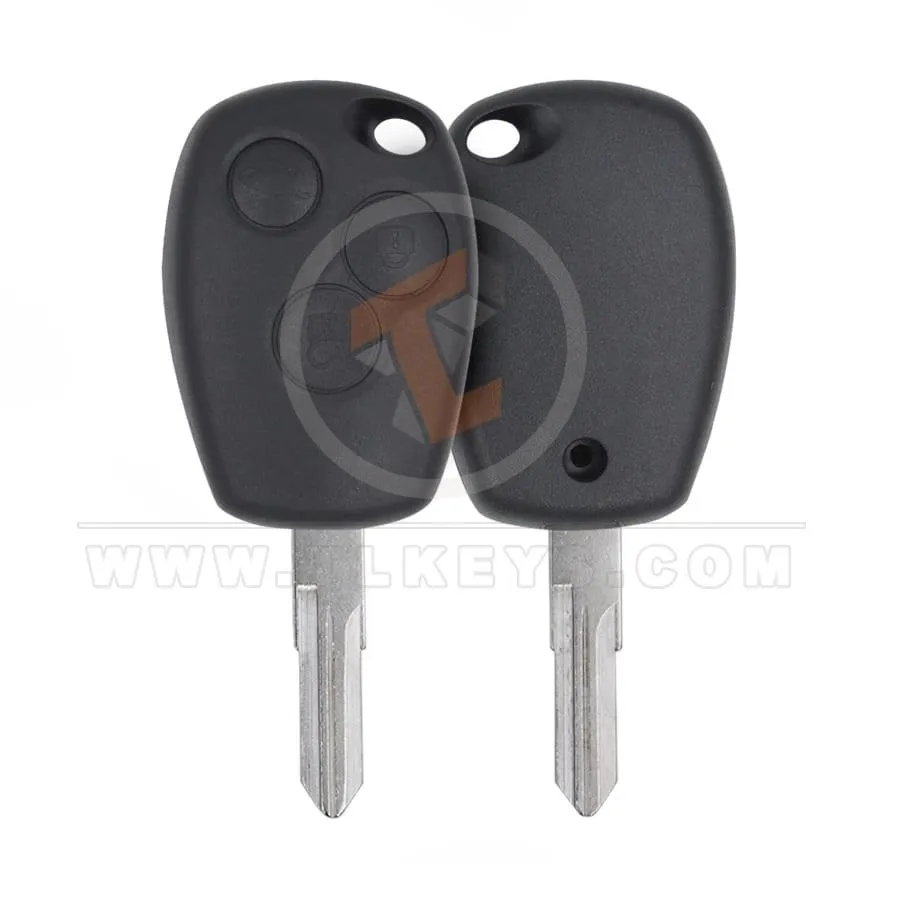 Renault Trafic Clio3 Head Key Remote 2008 2023 433MHz 3 Buttons Remote Type Head Key Remote Renault Trafic Clio3 Head Key Remote 2008 2023 433MHz 3 Buttons Remote Type Head Key Remote